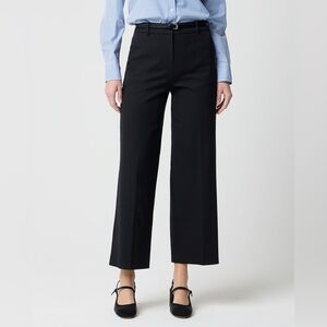 J crew remy wide leg cropped pants